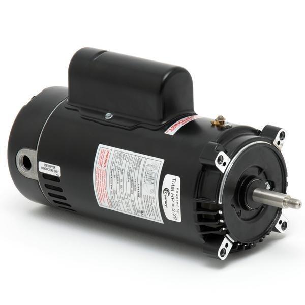 Century A.O. Smith - EUSN1202 C-Face 2HP Single Speed Up-Rated 56J Pump Motor, 230V