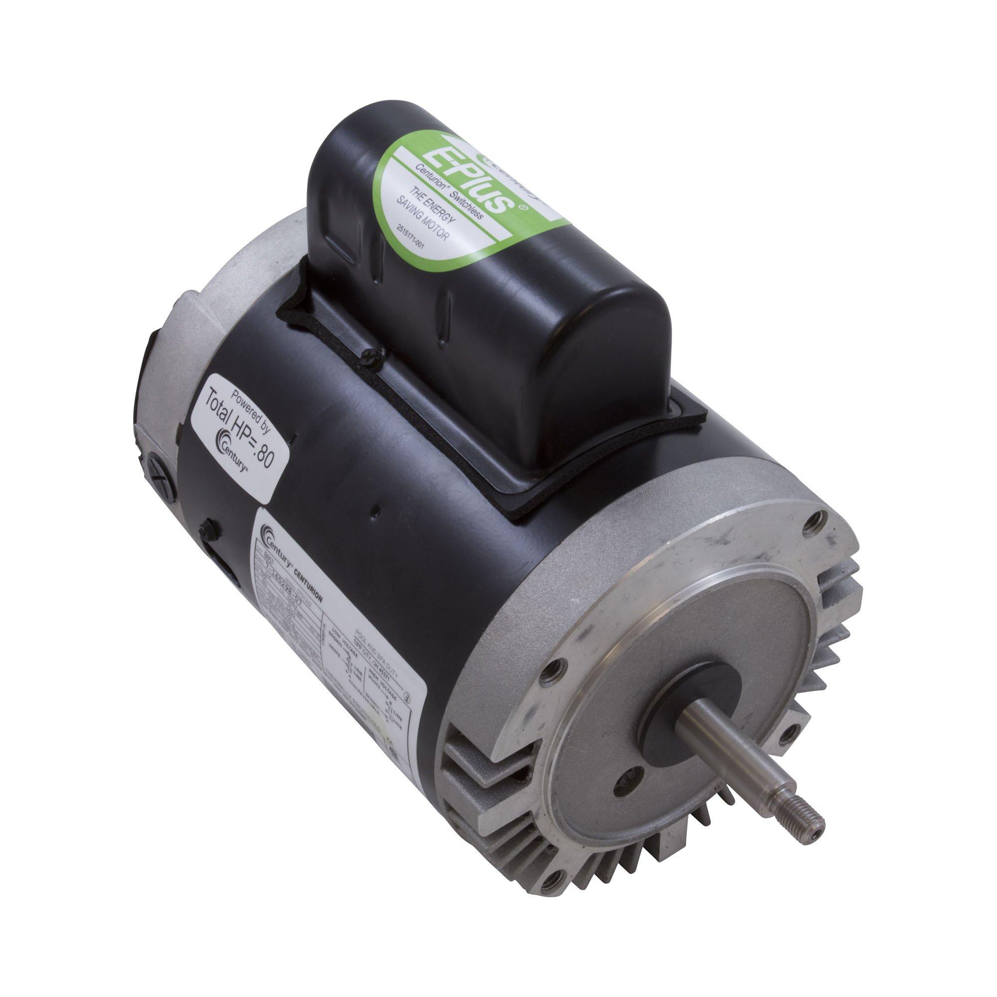E-Plus Energy Efficient 56J C-Face 1/2 HP Full Rated Pool and Spa Pump Motor 4.0-3.7/7.4A 208-230/115V