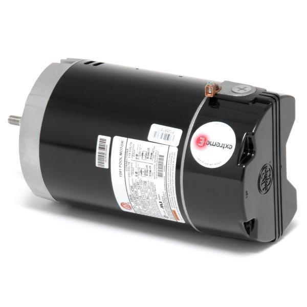 U.S Motors  ASB654 C-Flange 1HP Full Rated 56J 115/230V Pool and Spa Pump Motor