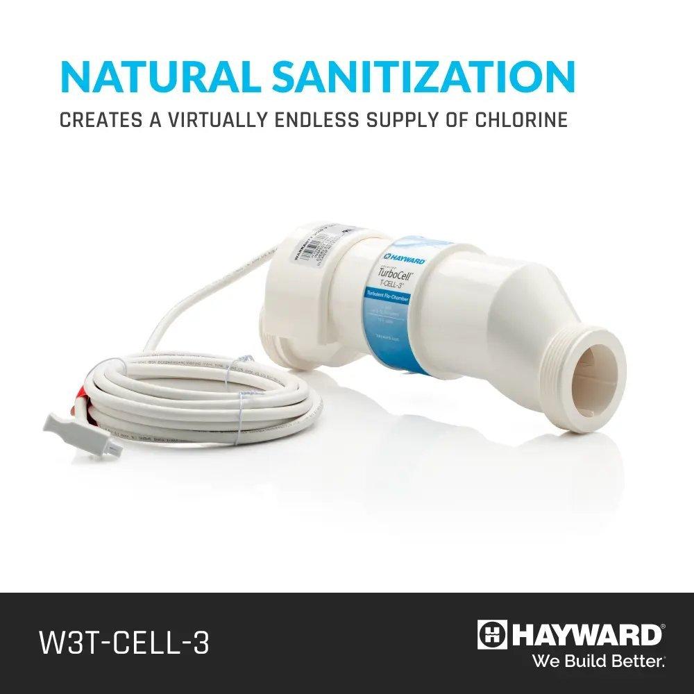 W3T-CELL-3 Salt Cell with 15-ft Cable - 15,000 Gallons