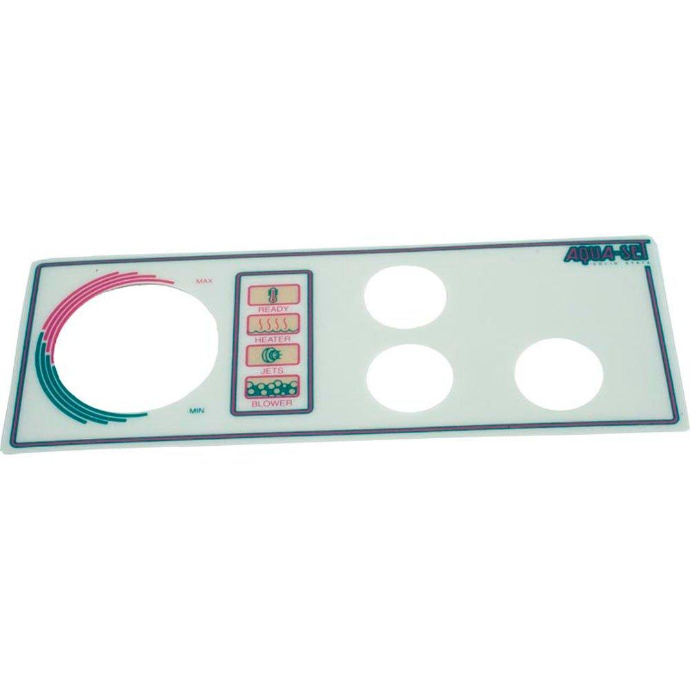 Len Gordon  Overlay sticker Aqua-set 3-button