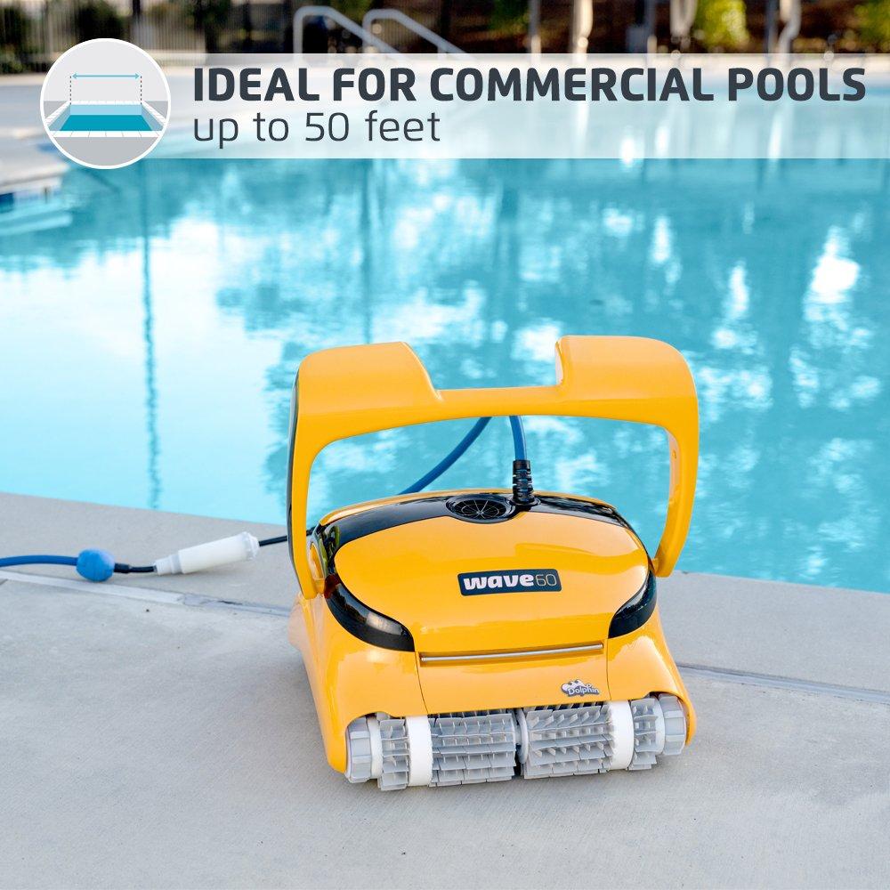 Dolphin  Wave 60 Commercial Robotic Pool Cleaner with Caddy