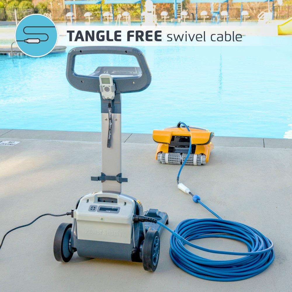 Dolphin  Wave 80 Commercial Robotic Pool Cleaner with Caddy