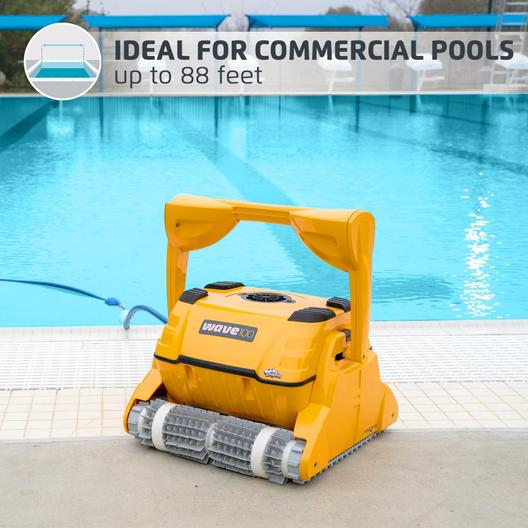 Dolphin  Wave 100 Commercial Robotic Pool Cleaner with Caddy