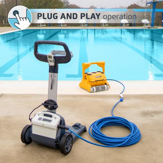 Dolphin  Wave 100 Commercial Robotic Pool Cleaner with Caddy