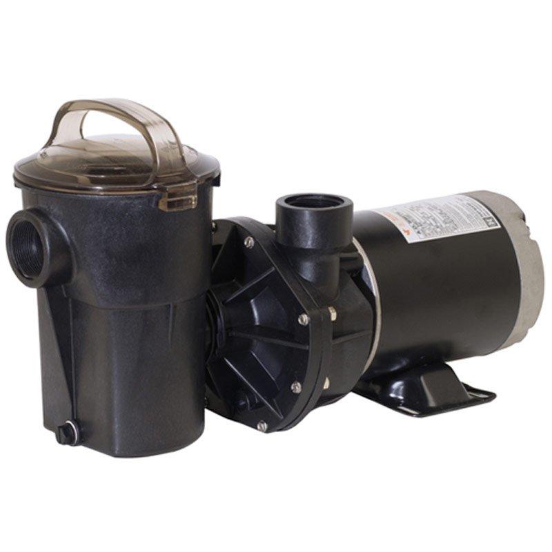 Pro Grade - Power-Flo LX Series 1HP Vertical Above Ground Pool Pump with 6' Cord - Premium Warranty