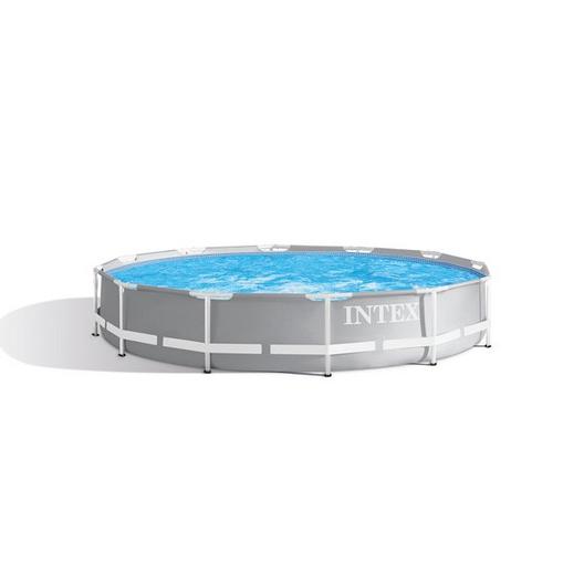 Intex  Prism Frame Premium Above Ground Pool 12 Round x 30 Depth