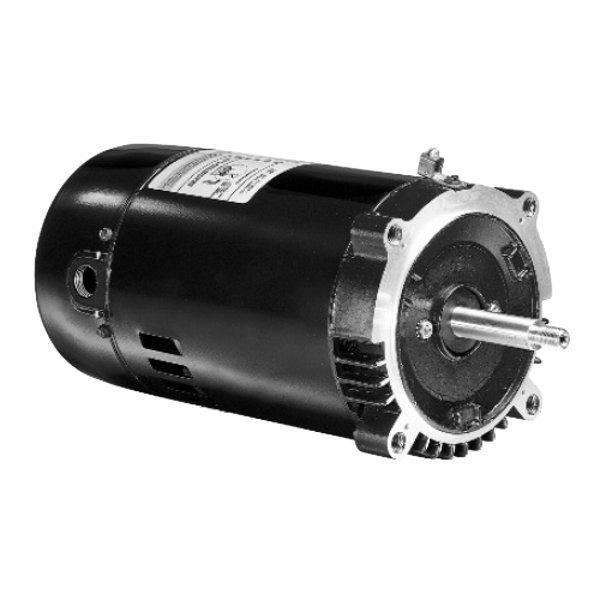 U.S Motors  Emerson 56J C-Flange 1-Speed 2-1/2HP Up-Rated Pool and Spa Motor