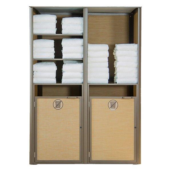 Sunset Towel Valet Double Unit In The Swim
