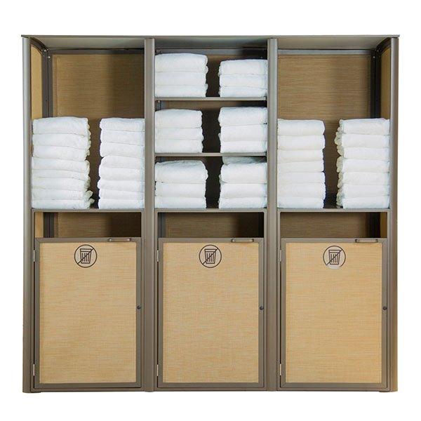 Sunset Towel Valet Triple Unit