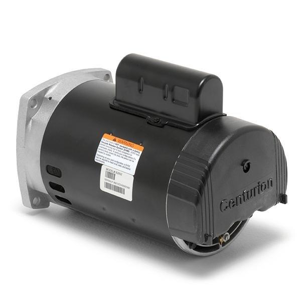 56Y Square Flange 3/4 HP Up-Rated Pool and Spa Pump Motor, 5.4/10.8A 115/230V