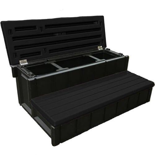 Spa Storage Step by Confer Step with Storage Compartment In The Swim
