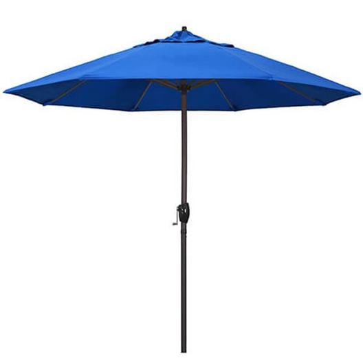 California Umbrella  9 ft Umbrella  Royal Blue