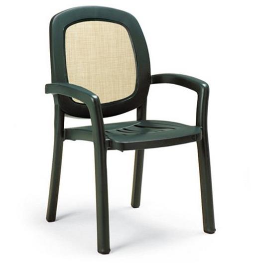 Beta Stack Chair  Caffe/Beige