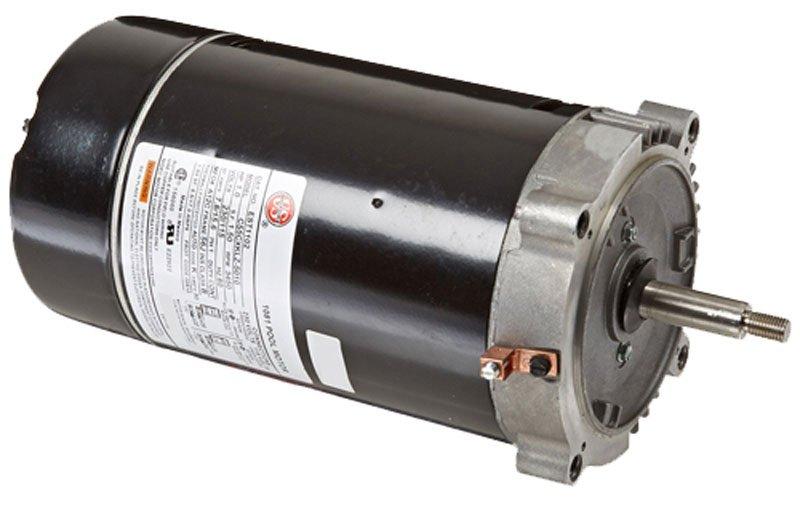 U.S. Motors - ASQ125 48Y Square Flange Single Speed 1-1/2HP Up-Rated Pool and Spa Motor