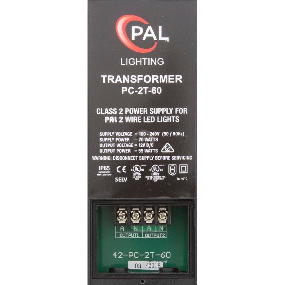 60W Transformer - Operates up to 6 PAL Lights