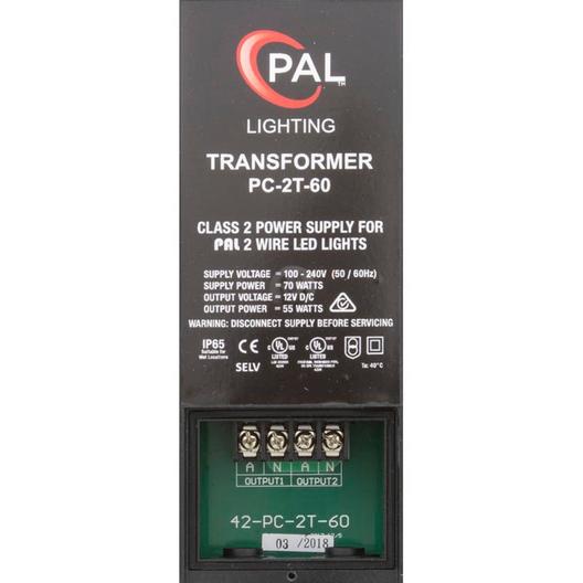 60W Transformer  Operates up to 6 PAL Lights