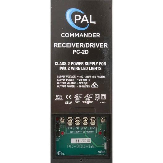 PAL Lighting  PC-2D 12v 2-Wire Receiver/Driver with Remote for 2 Lights