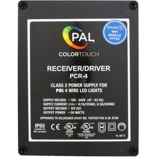 PAL Lighting  PAL PCR-4 12v 50W WiFi Receiver  Driver with Remote