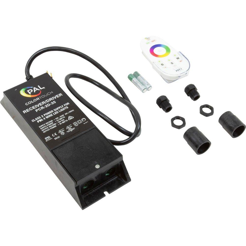 5-pack Cool White Garden Lights DC 12V 2-wire with Transformer