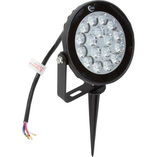 3-pack RGB Garden Lights DC 12V 4-wire with Transformer and Remote Control