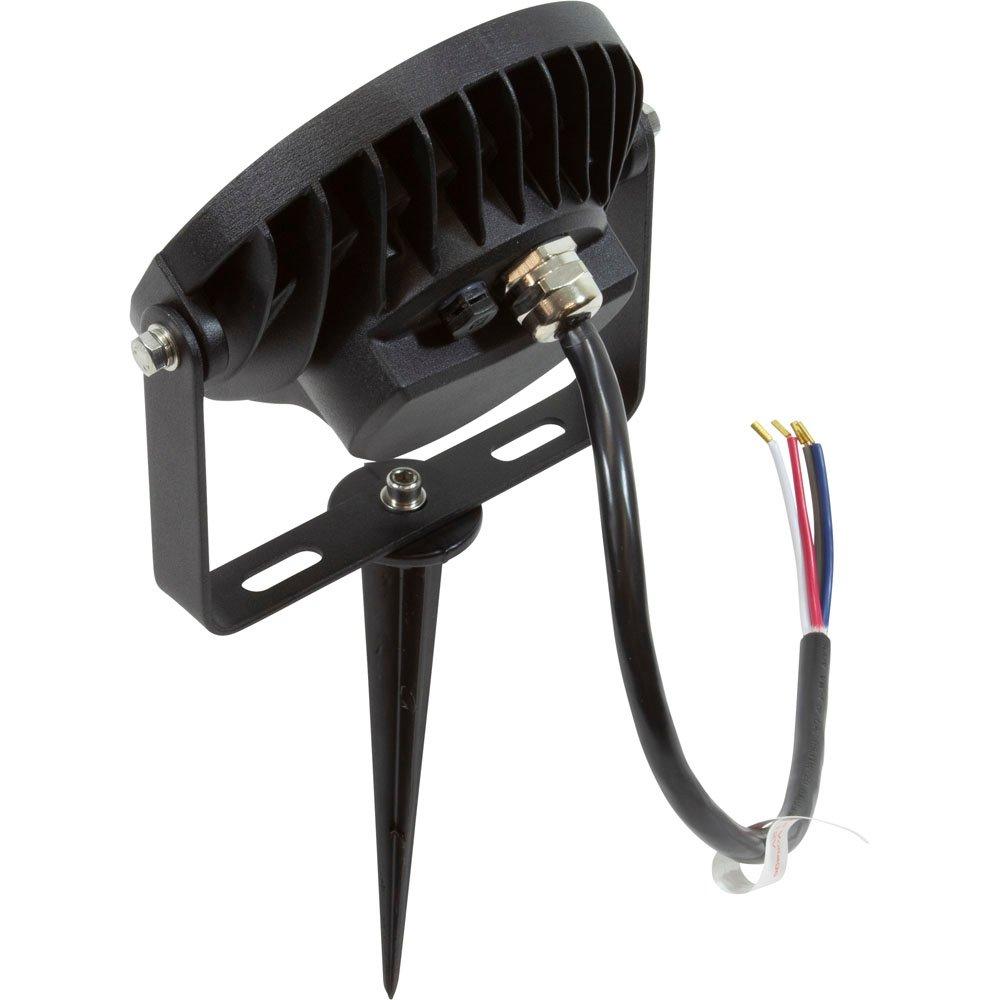 5-pack RGB Garden Lights, DC 12V, 4-wire, with Transformer and Remote Control