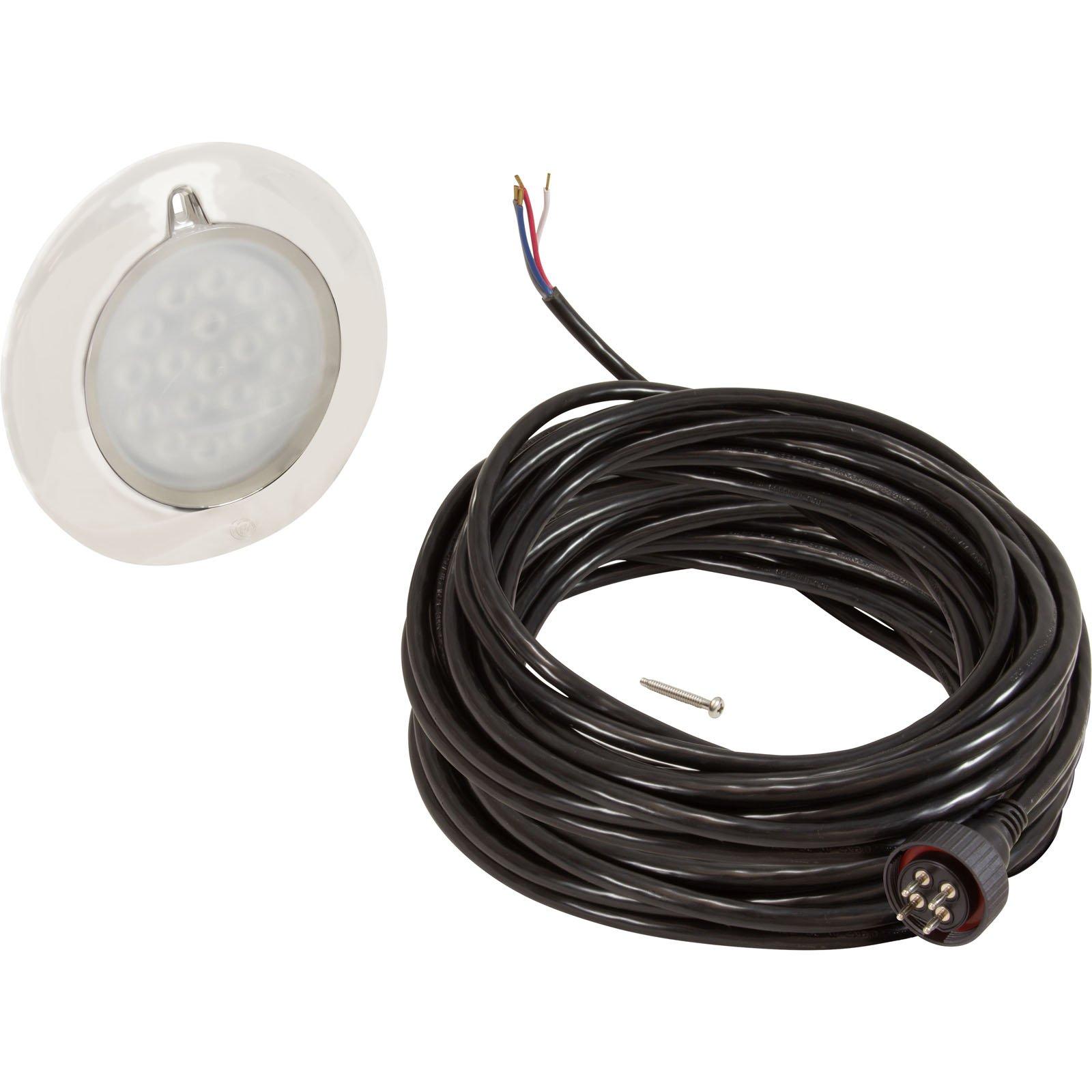 PAL Lighting  LED EvenGlow Spa Light Cool White  80 ft Cord 12V