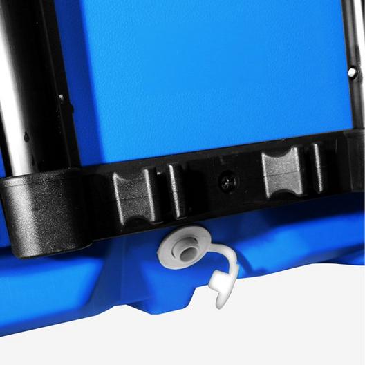 Sondpex  KoolMax 40 Quart Wheeled Cooler Bluetooth Audio and Charging Station  Blue