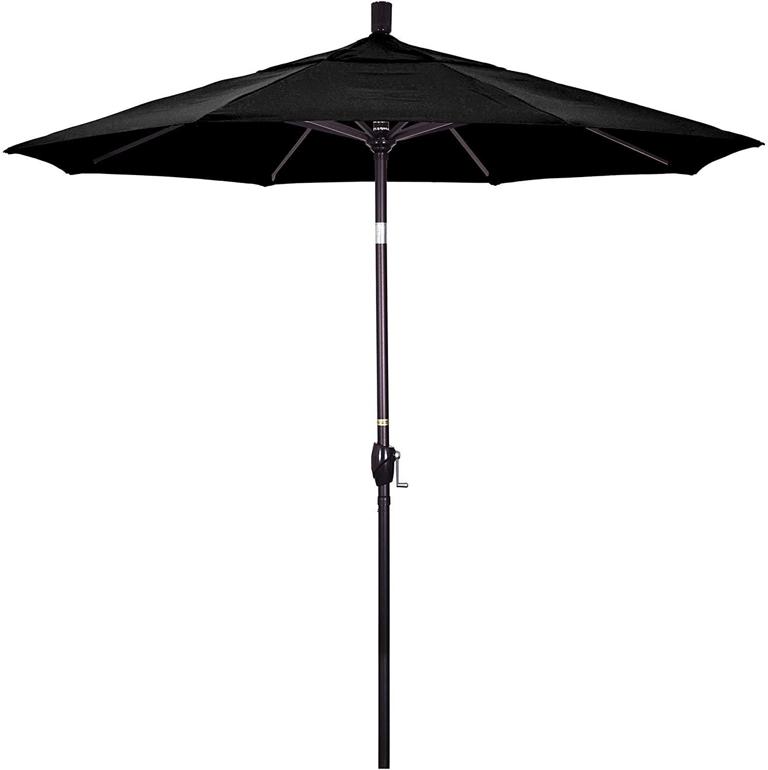 7.5 ft Market Umbrella Bronze/Hunter Green