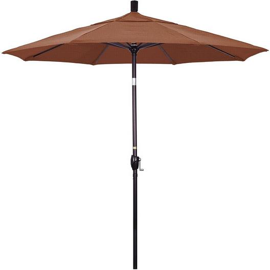 7.5 ft Market Umbrella Bronze/Lemon
