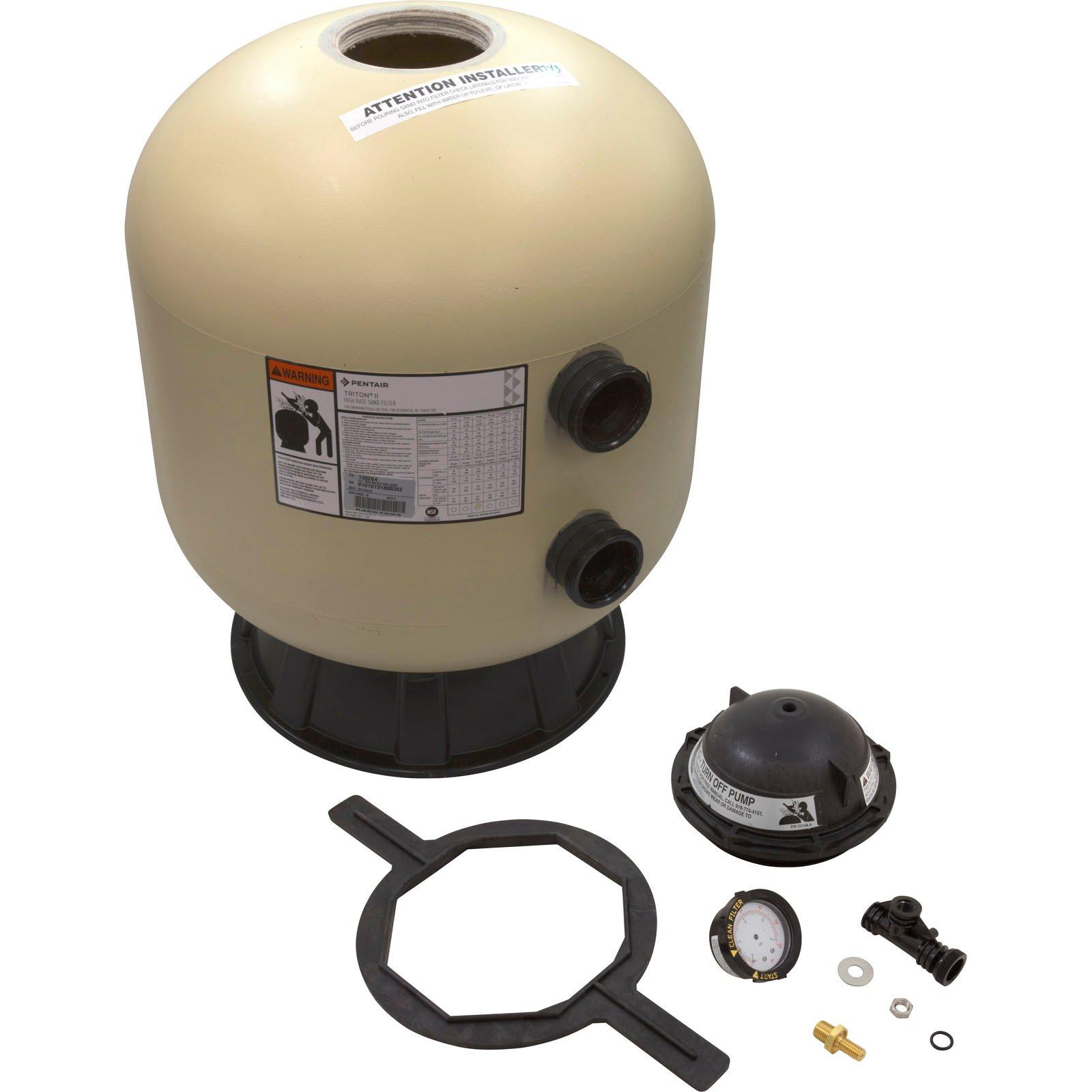 EC-140264 - Triton II 24" Side Mount In Ground Pool Sand Filter - Limited Warranty