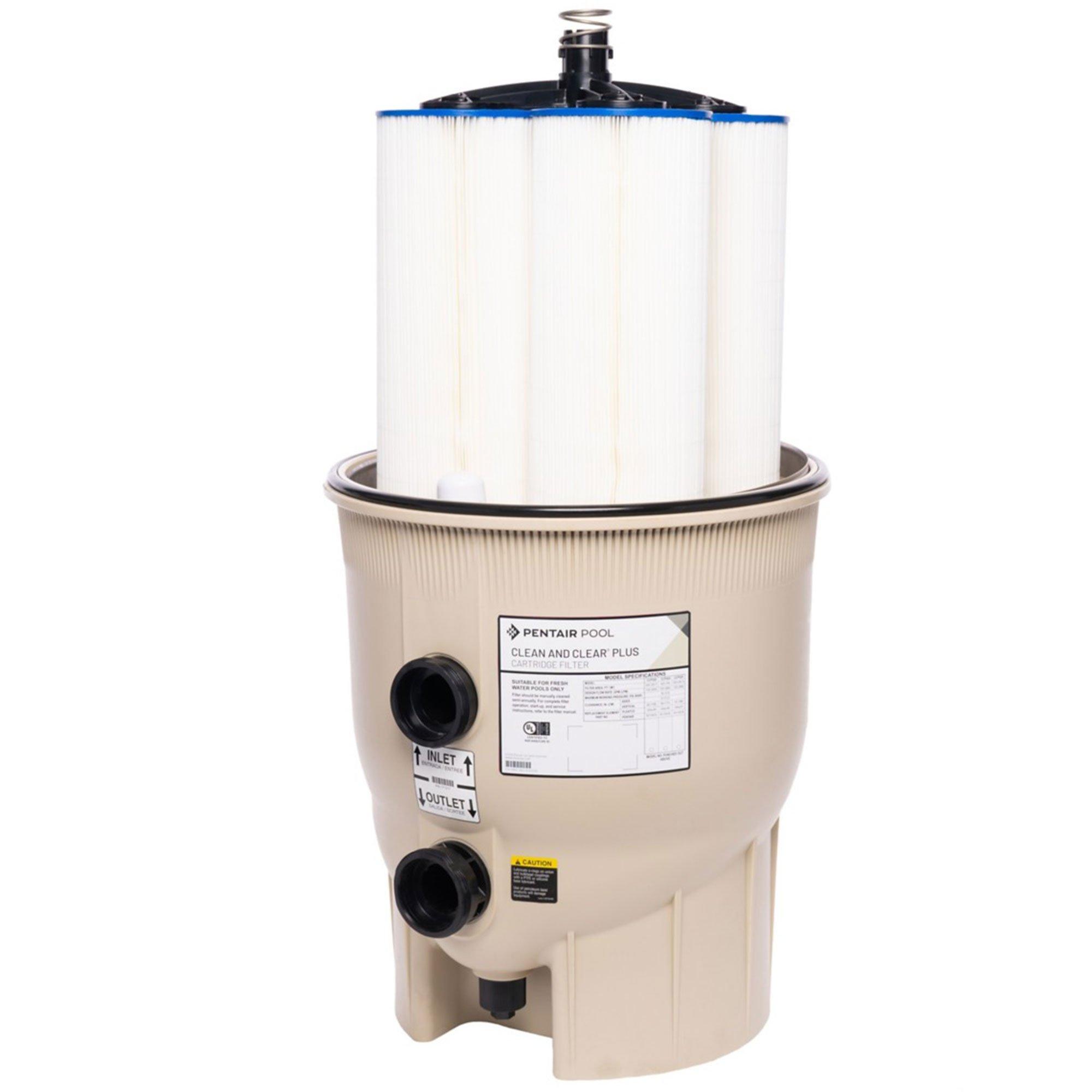 Pentair  EC-160301 Clean  Clear Plus 420 sq ft Cartridge Pool Filter