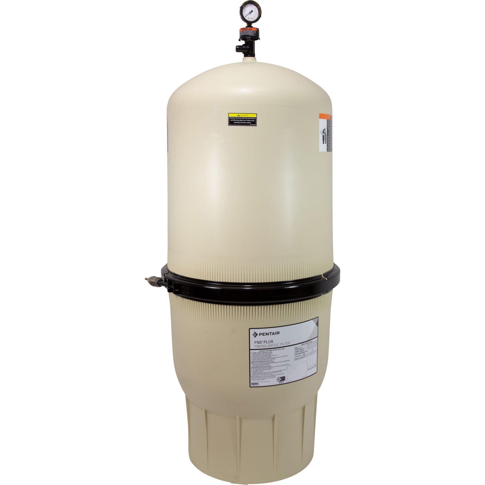 Pentair  EC-180009 FNS Plus 60 sq ft DE Pool Filter  Limited Warranty