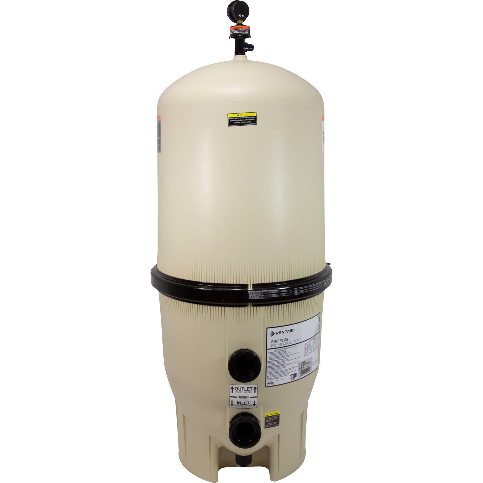 Pentair  EC-180009 FNS Plus 60 sq ft DE Pool Filter  Limited Warranty
