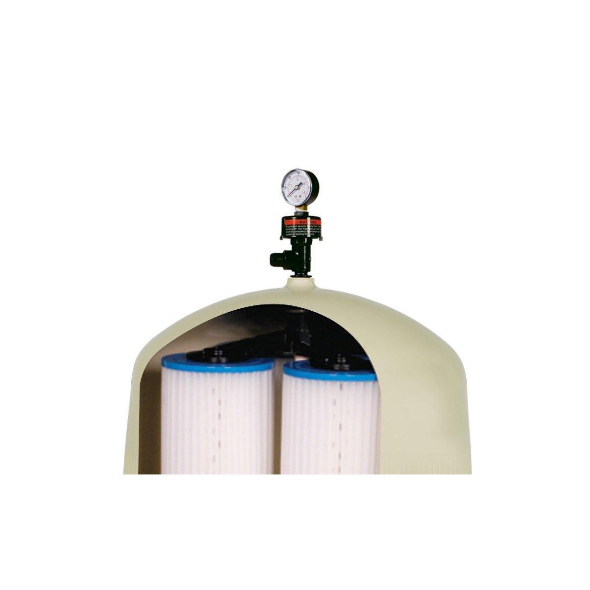 EC-188594 Quad DE 100 sq. ft. Cartridge Style DE Pool Filter