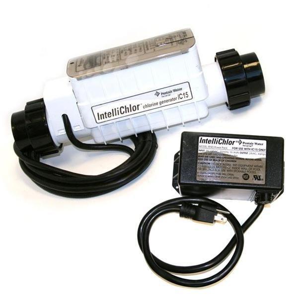 Pentair  EC-520888  IntelliChlor IC15 Salt Cell with Cord and Power for Smaller Pools  Limited Warranty