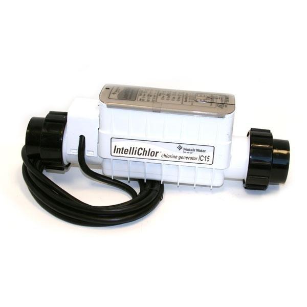 EC-520888 - IntelliChlor IC15 Salt Cell with Cord and Power for Smaller Pools - Limited Warranty