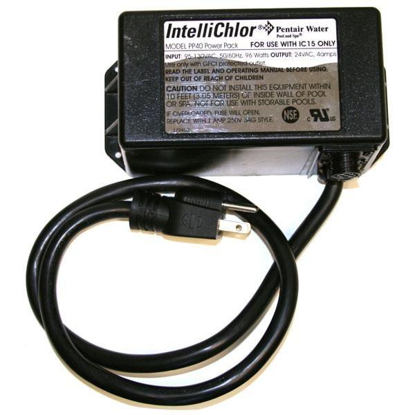 EC-520888 - IntelliChlor IC15 Salt Cell with Cord and Power for Smaller Pools - Limited Warranty