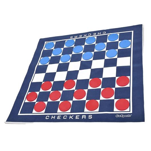 GoSports  Giant Checkers  4 Connect Board Game