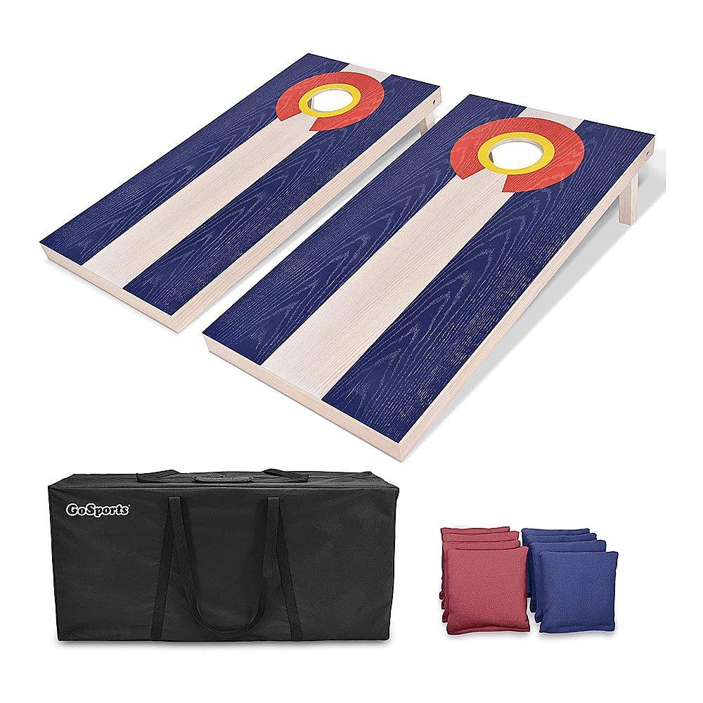 Colorado Regulation Size Solid Wood Cornhole Set