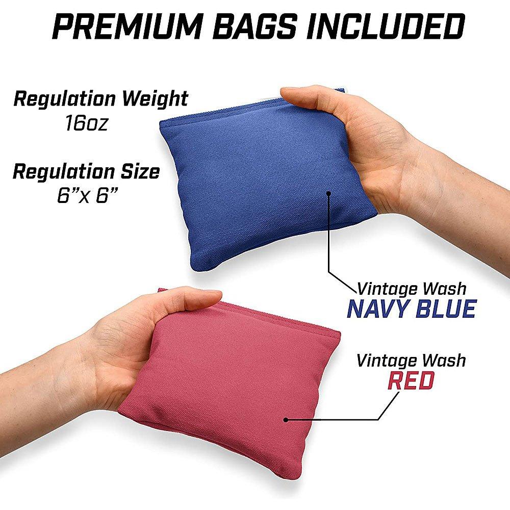 Colorado Regulation Size Solid Wood Cornhole Set