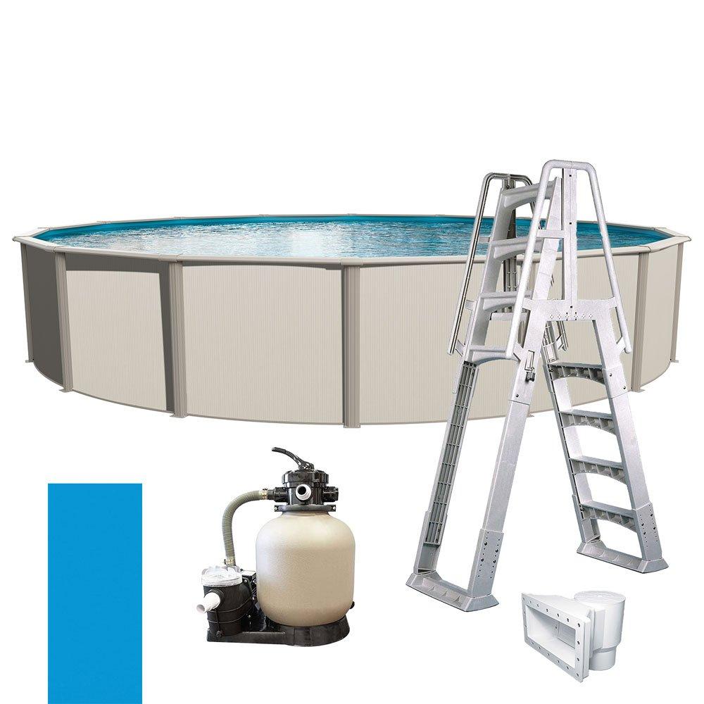 21 foot above ground resin pool packages