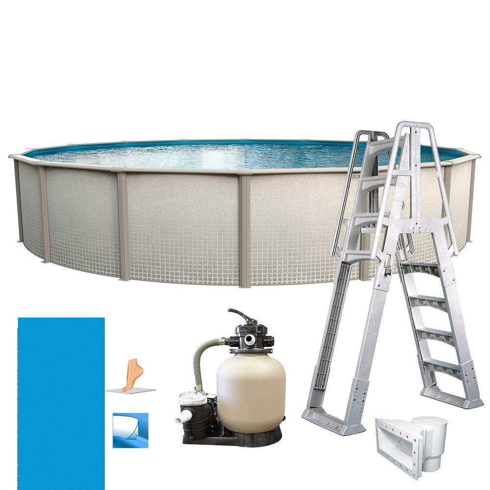 Weekender 24' x 48" Round Complete Above Ground Pool Package