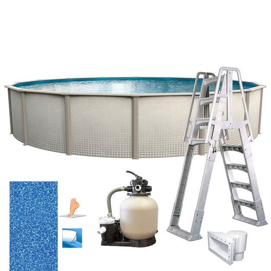 Freestyle 12 x 52 Round Above Ground Pool Package