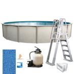 Freestyle 21 x 52 Round Above Ground Pool Package