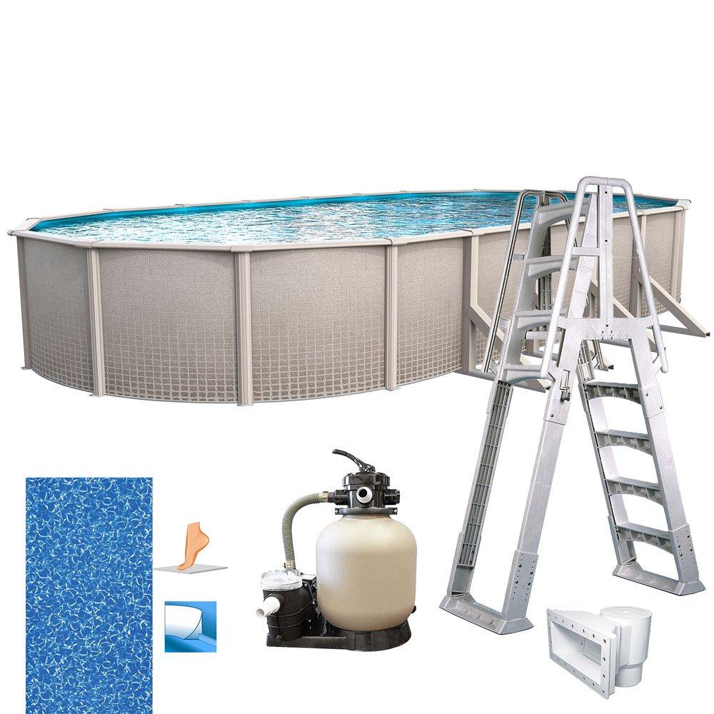 Freestyle 12'x18 x 52 Oval Complete Above Ground Pool Package
