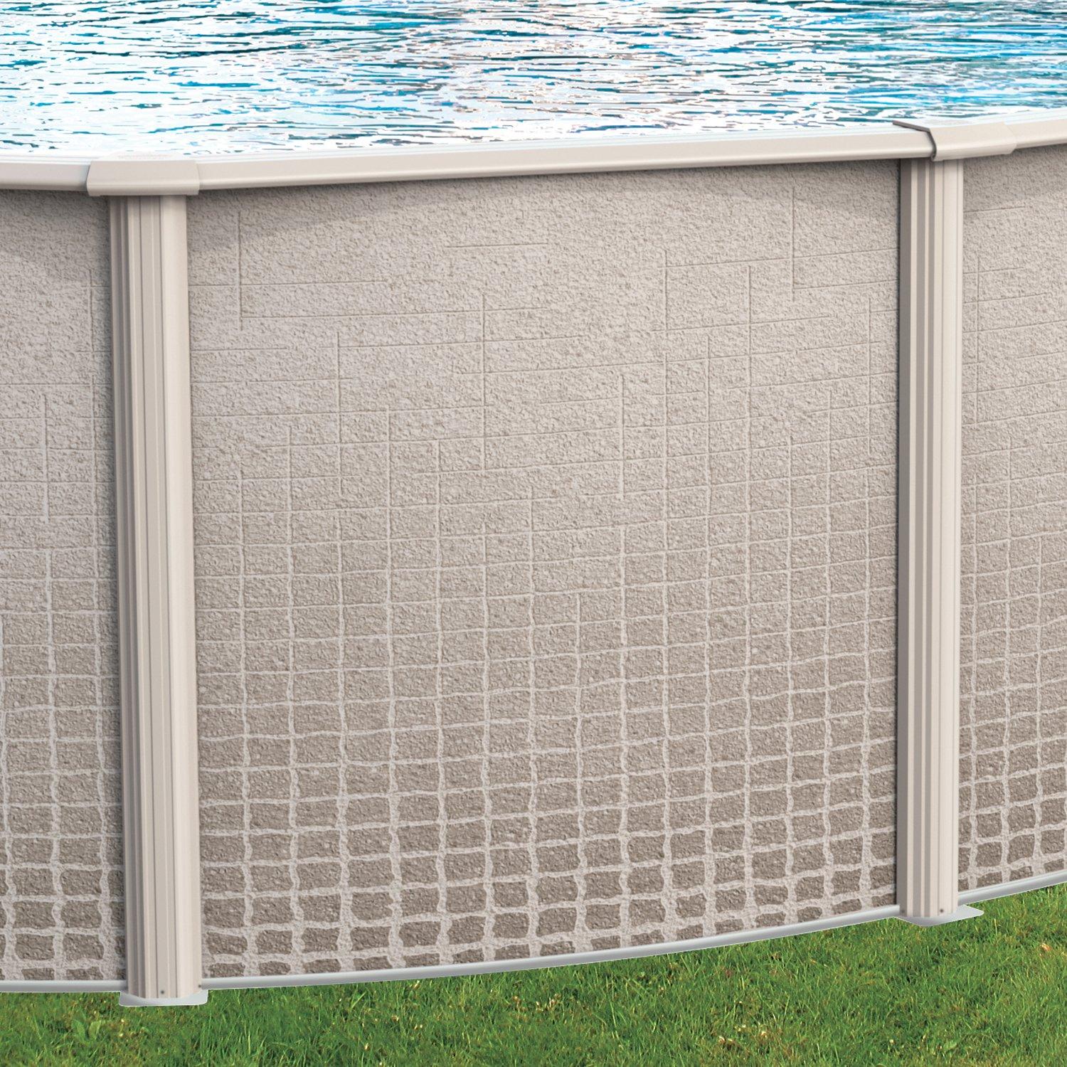 Above Ground Oval Tarp-Type Pool Cover – Spartan Pool Products