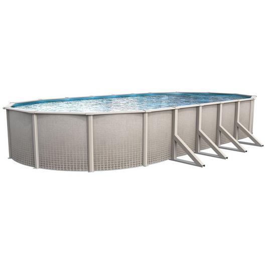 Freestyle 18'x33 x 52 Oval Above Ground Pool Package