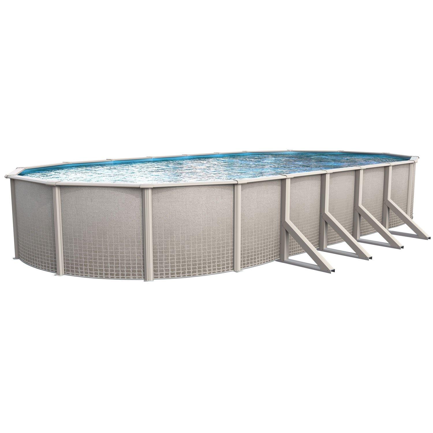 Freestyle 18'x33' x 52" Oval Complete Above Ground Pool Package