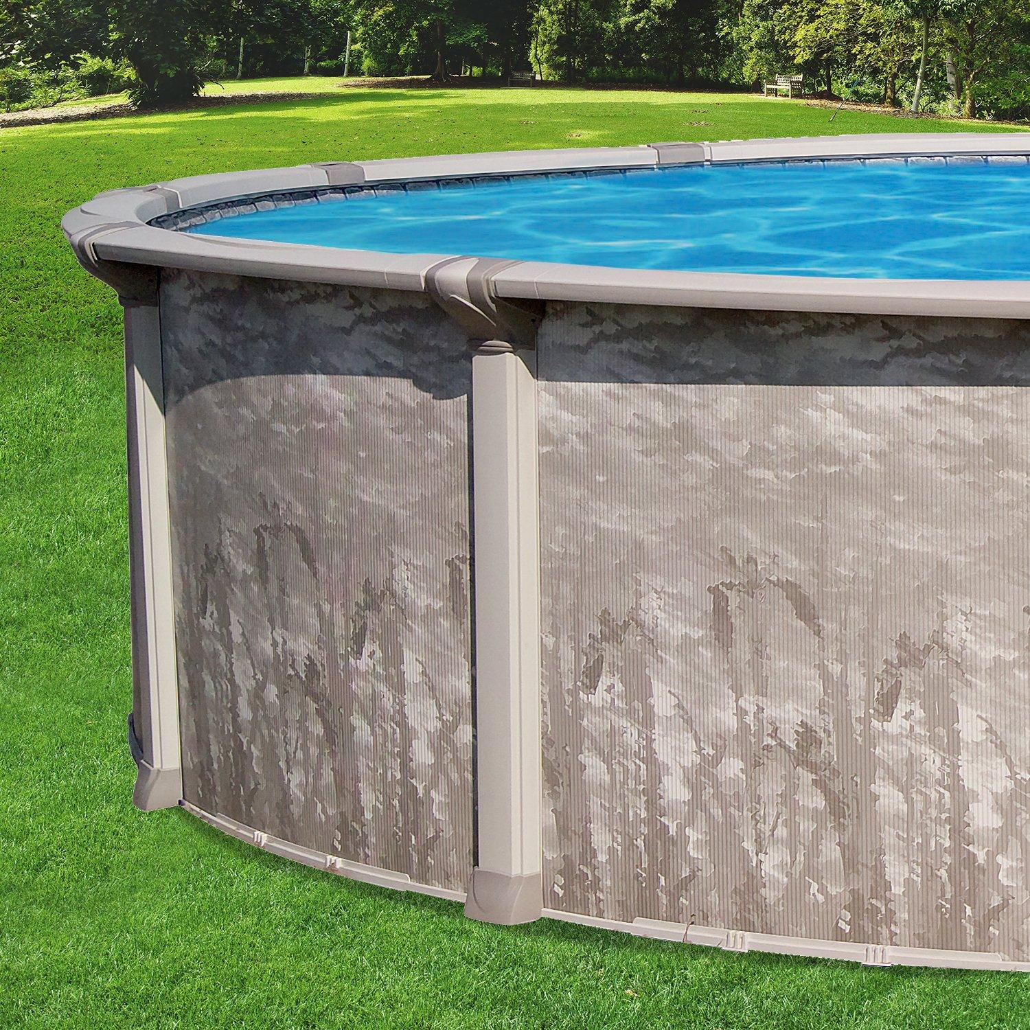 Marina 18 x 52 Round Above Ground Pool Package